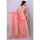 Sophisticated Silk Blend Woven Saree With Blouse Piece
