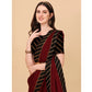 Gracious Chiffon Self Design Saree With Blouse Piece