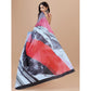 Fantastic Crepe Digital Print Saree With Blouse Piece