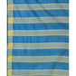 Delightful Cotton Silk Striped Saree With Blouse Piece