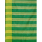 Delightful Cotton Silk Striped Saree With Blouse Piece