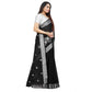 Facinating Cotton Silk Embroidered Saree With Blouse Piece