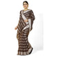 Delightful Cotton Silk Striped Saree With Blouse Piece