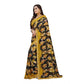 Fabulous Georgette Floral Print Saree With Blouse Piece