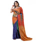 Fantastic Crepe Digital Print Saree With Blouse Piece