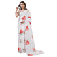 Fantastic Crepe Digital Print Saree With Blouse Piece