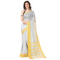 Delightful Cotton Silk Striped Saree With Blouse Piece