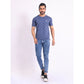 Men's Casual Cotton Printed Round Neck Half Sleeve T Shirt