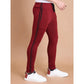 Luxurious Men's Casual Cotton Striped Full Length Track Pant