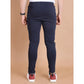 Luxurious Men's Casual Cotton Striped Full Length Track Pant
