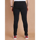 Luxurious Men's Casual Cotton Striped Full Length Track Pant