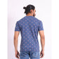 Men's Casual Cotton Printed Round Neck Half Sleeve T Shirt