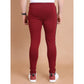 Luxurious Men's Casual Cotton Striped Full Length Track Pant