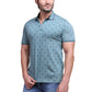 Dashing Men's Casual Cotton Printed Polo Neck Half Sleeve T Shirt
