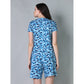 Trendy Cotton Blended Printed Round Neck Half Sleeve Top Shorts Set