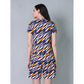 Trendy Cotton Blended Printed Round Neck Half Sleeve Top Shorts Set