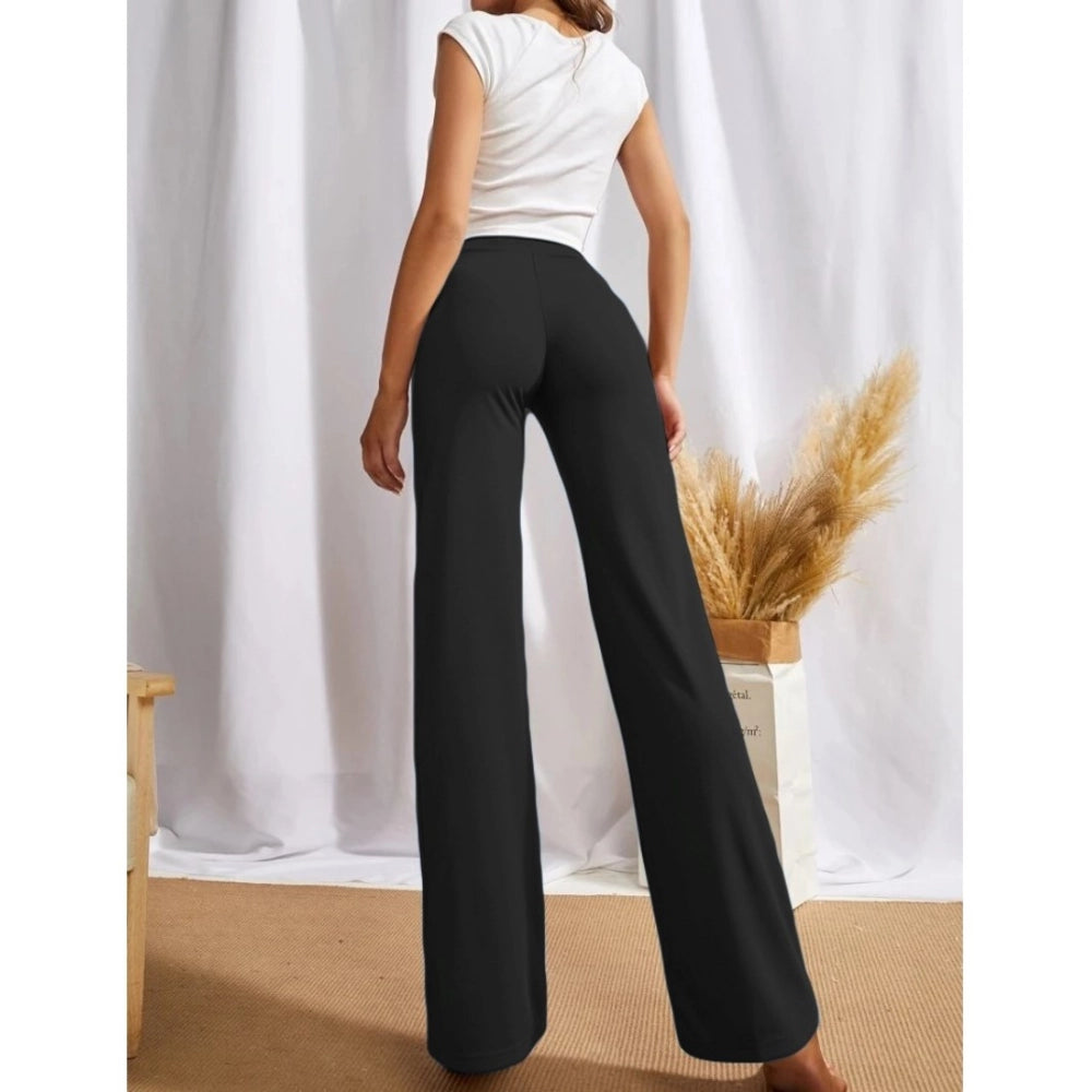 Jaunty Women's Polyester Solid Regular Fit Pant