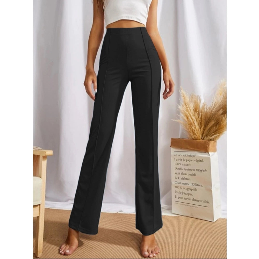 Jaunty Women's Polyester Solid Regular Fit Pant