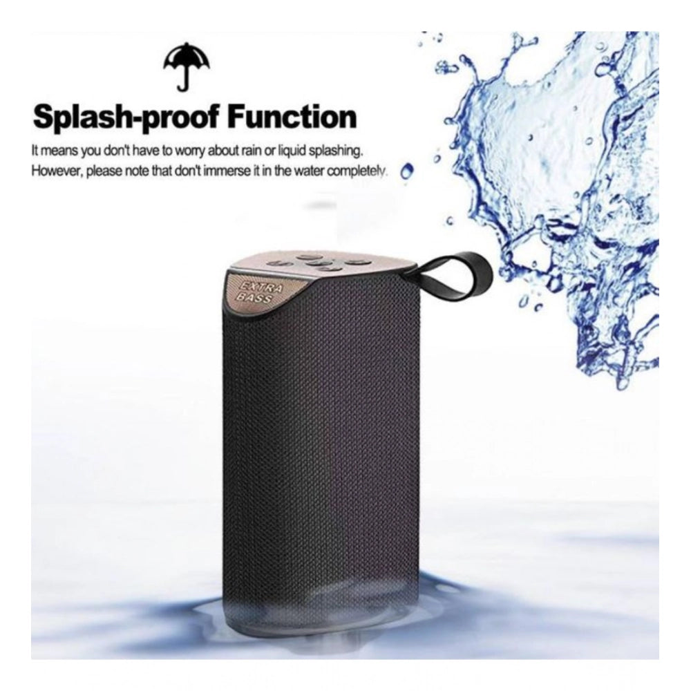 Amazing Plastic Rubber Wireless TG111 Bluetooth Speaker