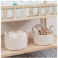 Attractive Cotton Round Storage Rope Woven Baskets Pack of 2