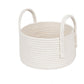 Attractive Cotton Round Storage Rope Woven Baskets Pack of 2