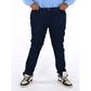 Men's Cotton Blended Solid Plus Size Jeans