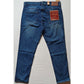 Men's Cotton Blended Solid Tapered Jeans
