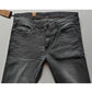 Men's Cotton Blended Solid Tapered Jeans