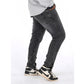 Men's Cotton Blended Solid Plus Size Jeans