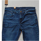Men's Cotton Blended Solid Tapered Jeans