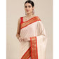 Superb Women's Cotton Silk Checkered Saree With Blouse Piece