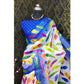 Glamorous Women's Cotton Linen Woven Design Saree With Blouse Piece