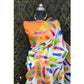 Glamorous Women's Cotton Linen Woven Design Saree With Blouse Piece