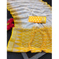 Snazzy Women's Cotton Linen Woven Design Saree With Blouse Piece