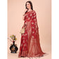Wonderful Women's Cotton Printed Saree With Blouse Piece