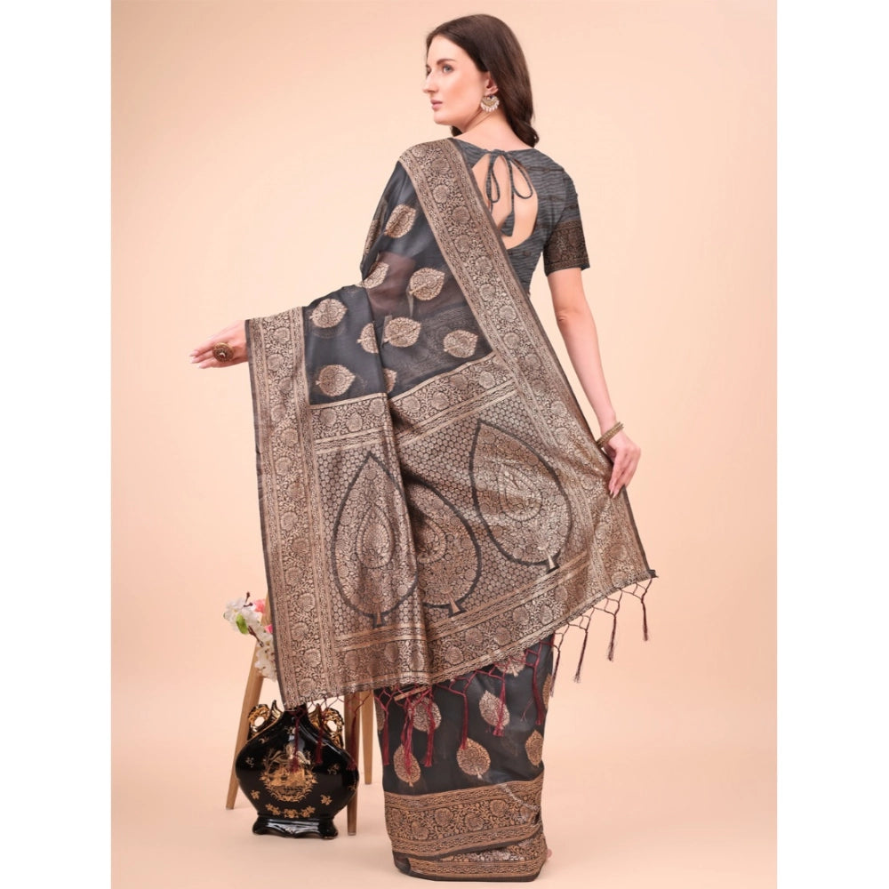 Wonderful Women's Cotton Printed Saree With Blouse Piece