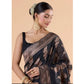 Gorgeous Women's Silk Printed Saree With Blouse Piece