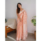 Alluring Women's Cotton Printed Saree With Blouse Piece
