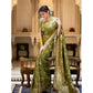 Magnificent Women's Silk Printed Saree With Blouse Piece