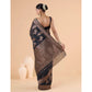 Gorgeous Women's Silk Printed Saree With Blouse Piece