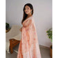 Alluring Women's Cotton Printed Saree With Blouse Piece