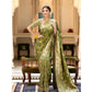Magnificent Women's Silk Printed Saree With Blouse Piece