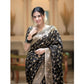 Versatile Women's Silk Printed Saree With Blouse Piece