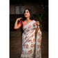 Fashionable Women's Silk Printed Saree With Blouse Piece