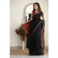 Sensational Women's Cotton Printed Saree With Blouse Piece