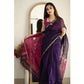 Sensational Women's Cotton Printed Saree With Blouse Piece