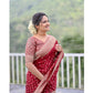 Versatile Women's Silk Printed Saree With Blouse Piece