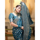 Versatile Women's Silk Printed Saree With Blouse Piece