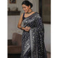 Gorgeous Women's Silk Printed Saree With Blouse Piece