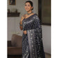 Gorgeous Women's Silk Printed Saree With Blouse Piece